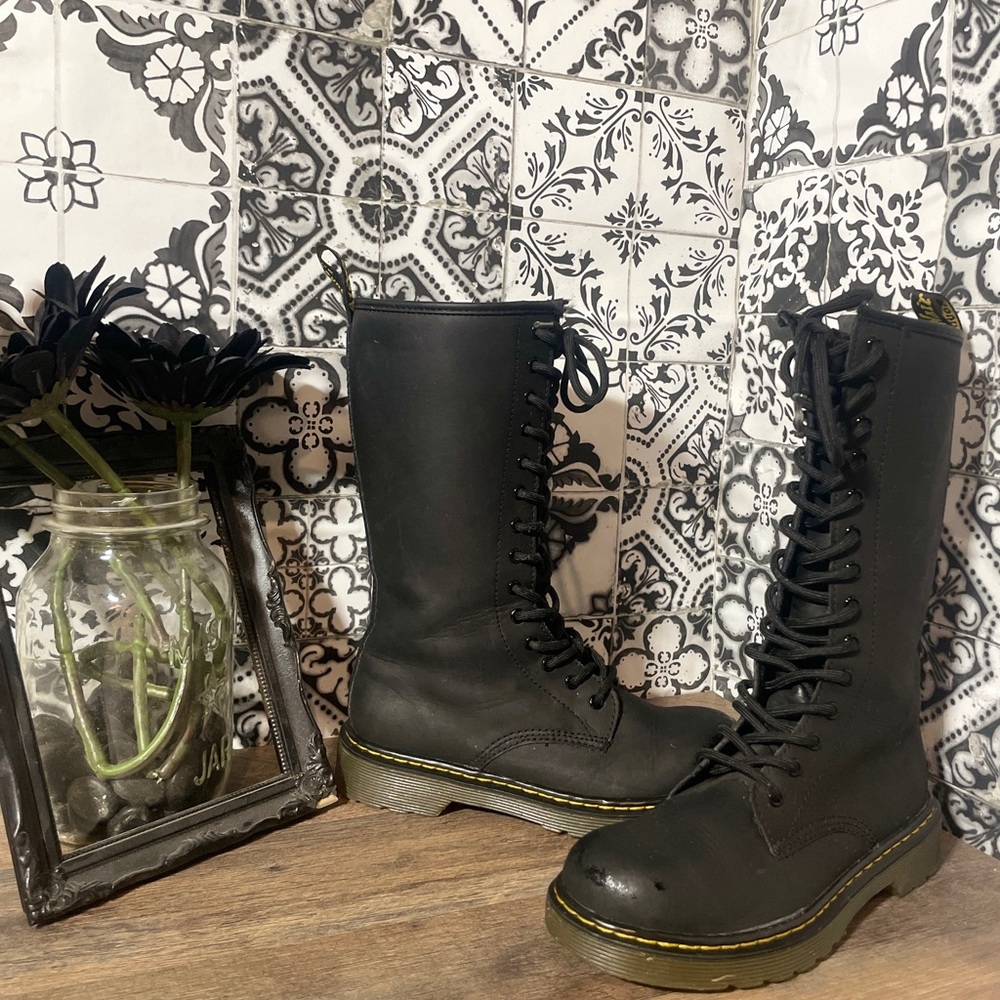 DR MARTEN 1914 J-KID SIZE 2-BLACK